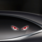 Luce LED Auto Stile Devil Eye ad Energia Solare - Spia di Avvertimento