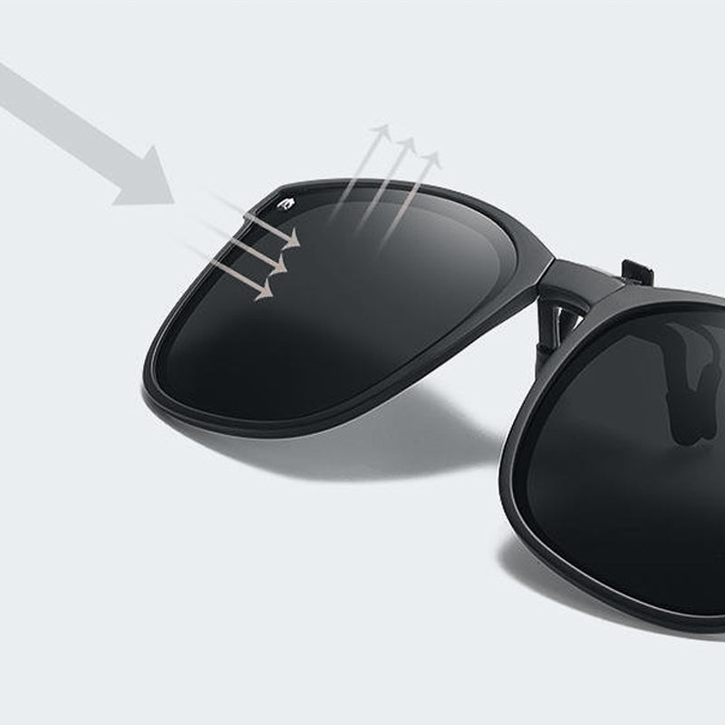 Occhiali da Sole Clip-On Polarizzati e Pieghevoli