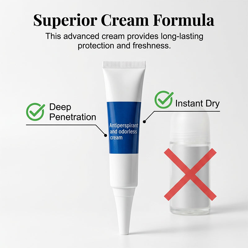 Crema Deodorante Antitraspirante per Ascelle