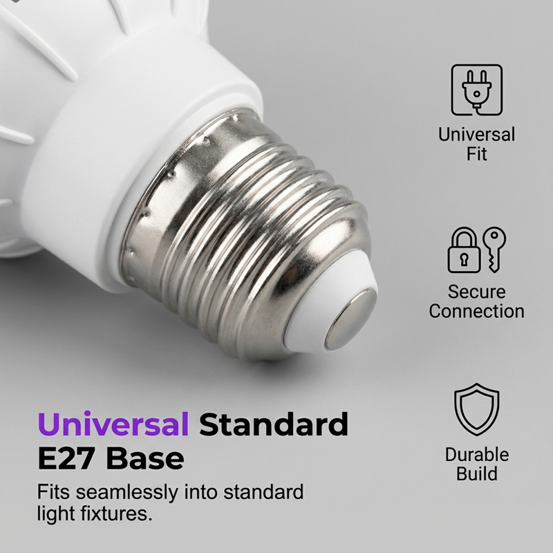 Lampada LED Antizanzare 2-in-1