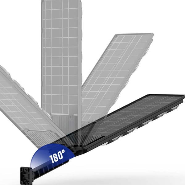 💎 SCONTO DEL 50%! 💎 Sistema di illuminazione a LED solare da 1500 W: super luminoso, senza fili e resistente alle intemperie, con sensore di movimento + telecomando (IP65) ☀️💡