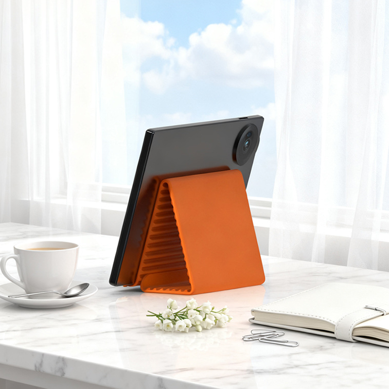 Supporto flessibile 🔄 Anima in alluminio regolabile, antiscivolo, portatile, compatibile con più dispositivi 💻