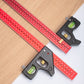 Squadra combinata con righello – tracciatura angoli 45°-90°