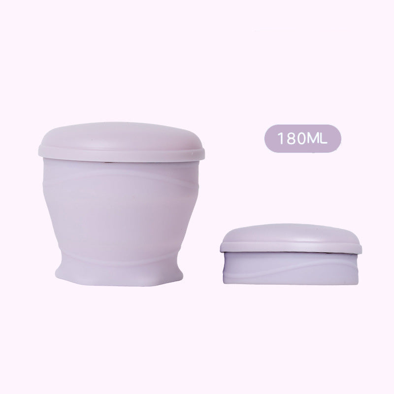 🔥Tazza da viaggio pieghevole in silicone con coperchio