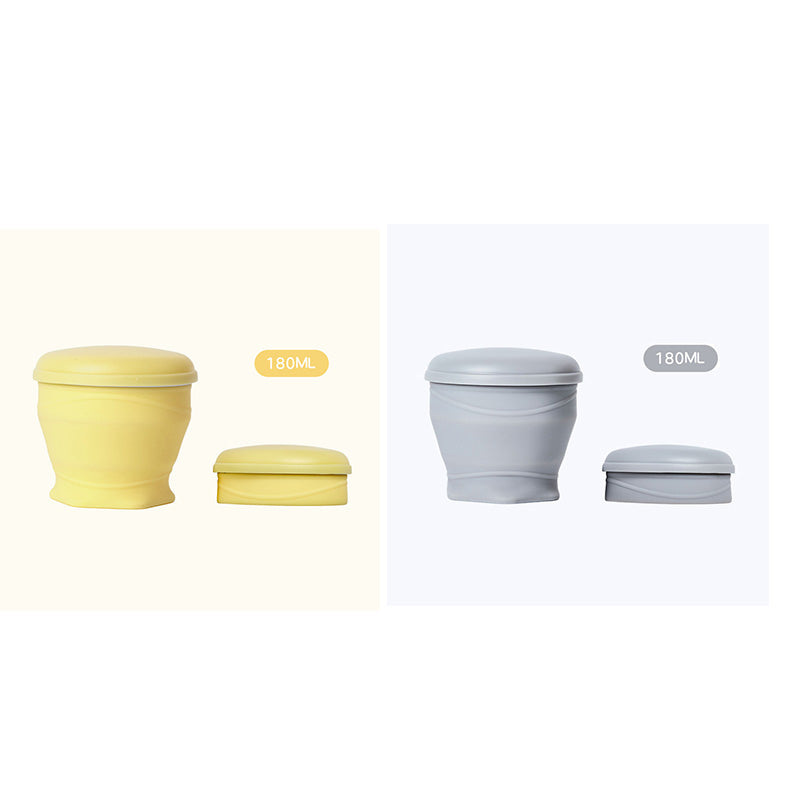 🔥Tazza da viaggio pieghevole in silicone con coperchio