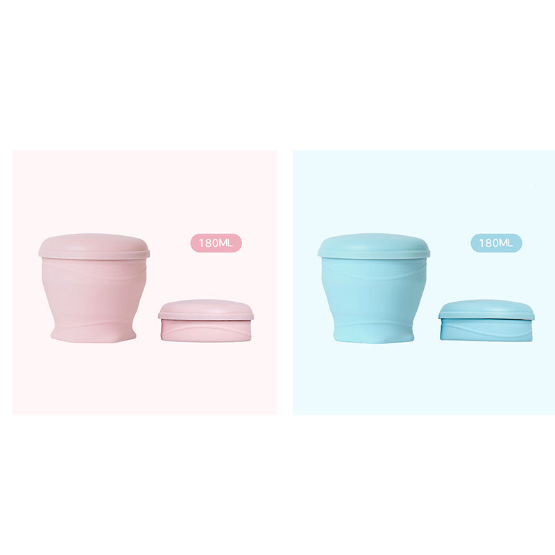 🔥Tazza da viaggio pieghevole in silicone con coperchio