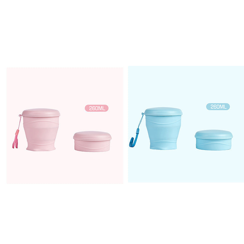 🔥Tazza da viaggio pieghevole in silicone con coperchio