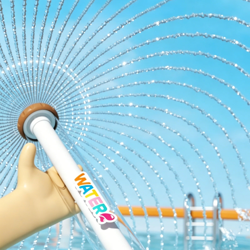 Pistola ad acqua a effetto fuochi d'artificio con meccanismo a tirante – Il giocattolo interattivo più divertente dell’anno per genitori e figli