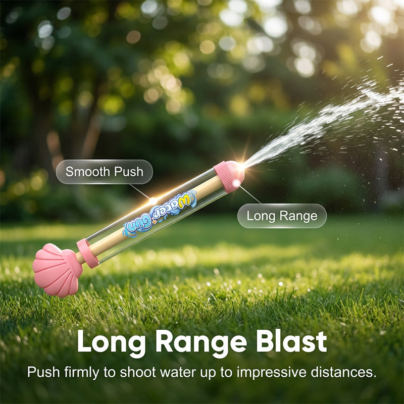 Pistola ad Acqua a Pressione per Bambini con Effetto Fuochi d’Artificio