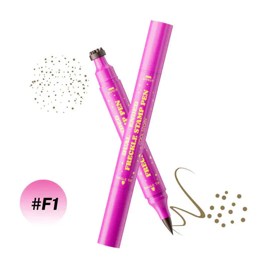 Penna per Lentiggini Impermeabile: Timbro per Lentiggini Finte ed Eyeliner a Punta Fine per Lentiggini Realistiche, a Lunga Durata e un Trucco Senza Sforzo