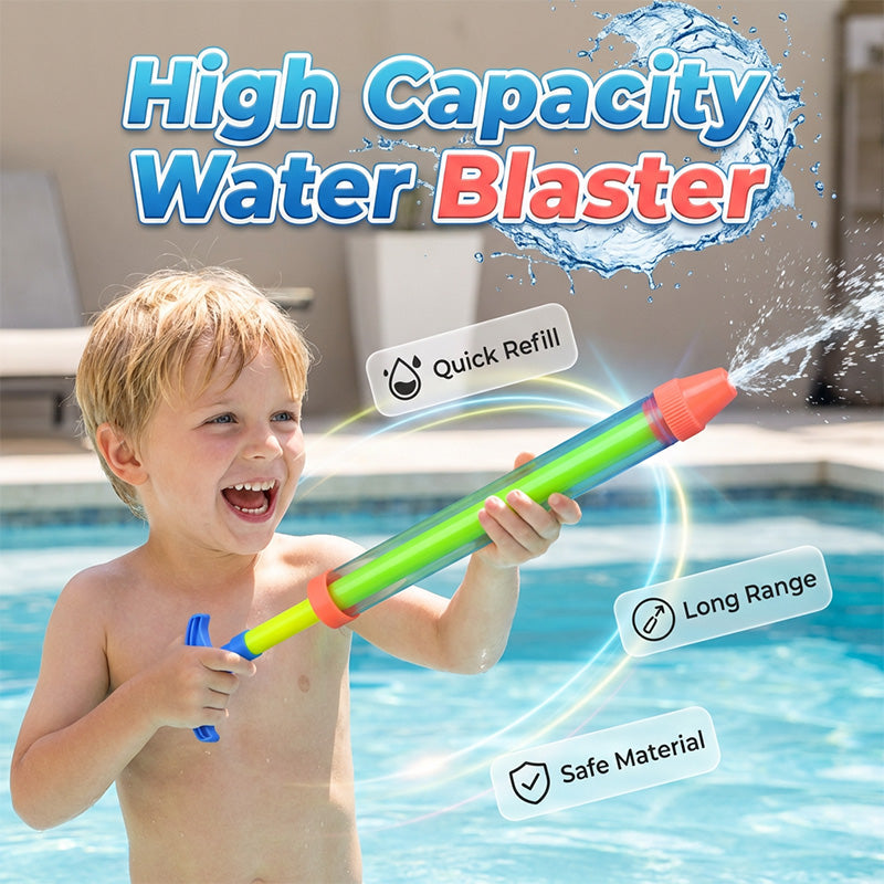 Pistola ad acqua a pompa per divertimento estivo