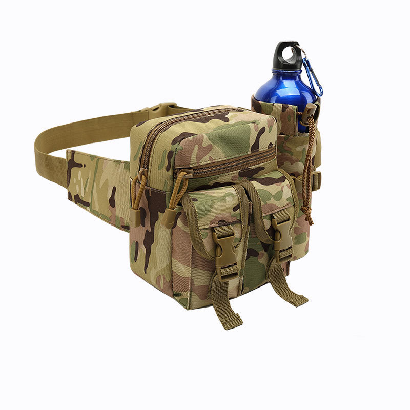 Marsupio Tattico Militare con Porta Borraccia Staccabile