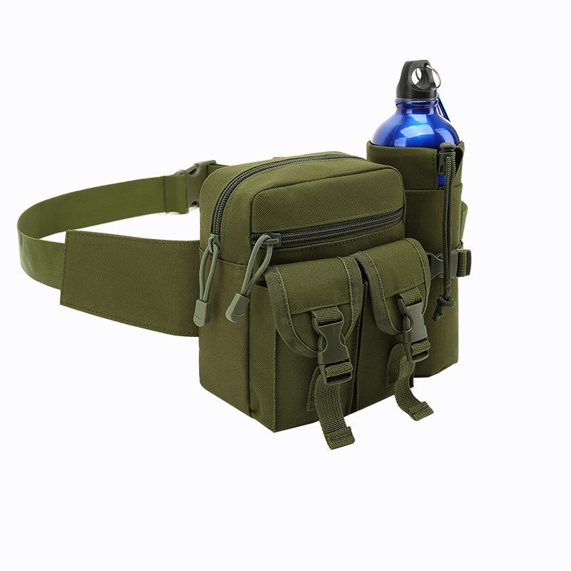Marsupio Tattico Militare con Porta Borraccia Staccabile