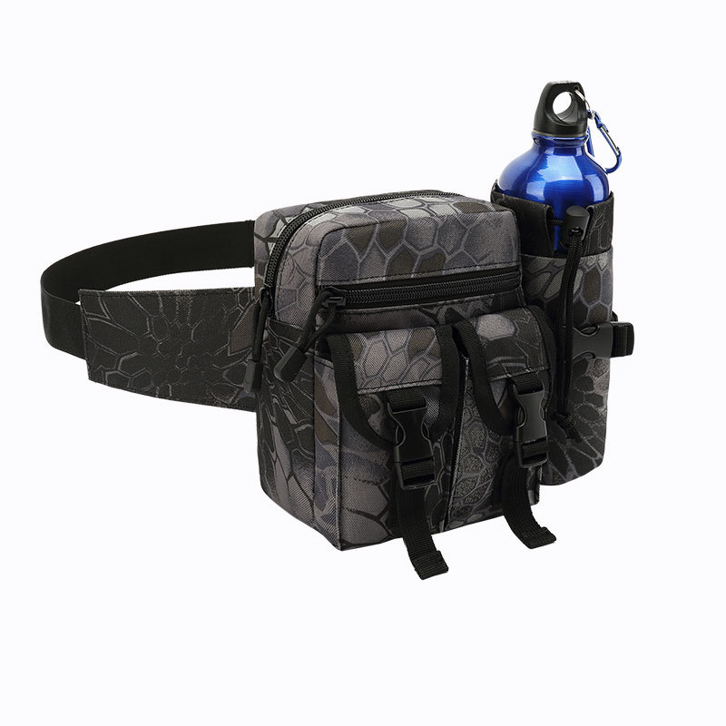 Marsupio Tattico Militare con Porta Borraccia Staccabile