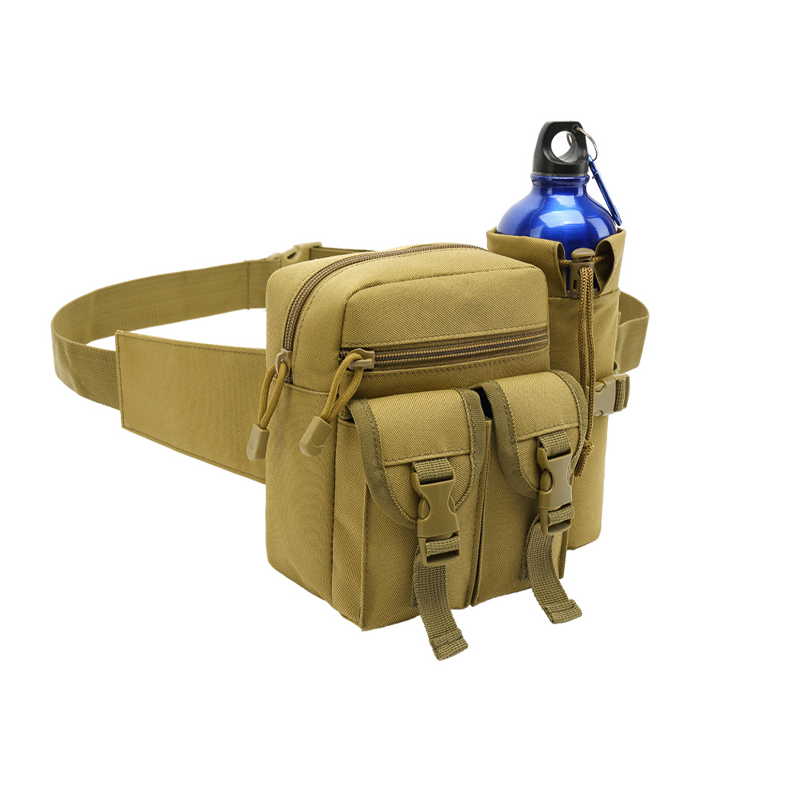 Marsupio Tattico Militare con Porta Borraccia Staccabile