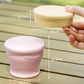 Tazza pieghevole portatile in silicone da 240 ml