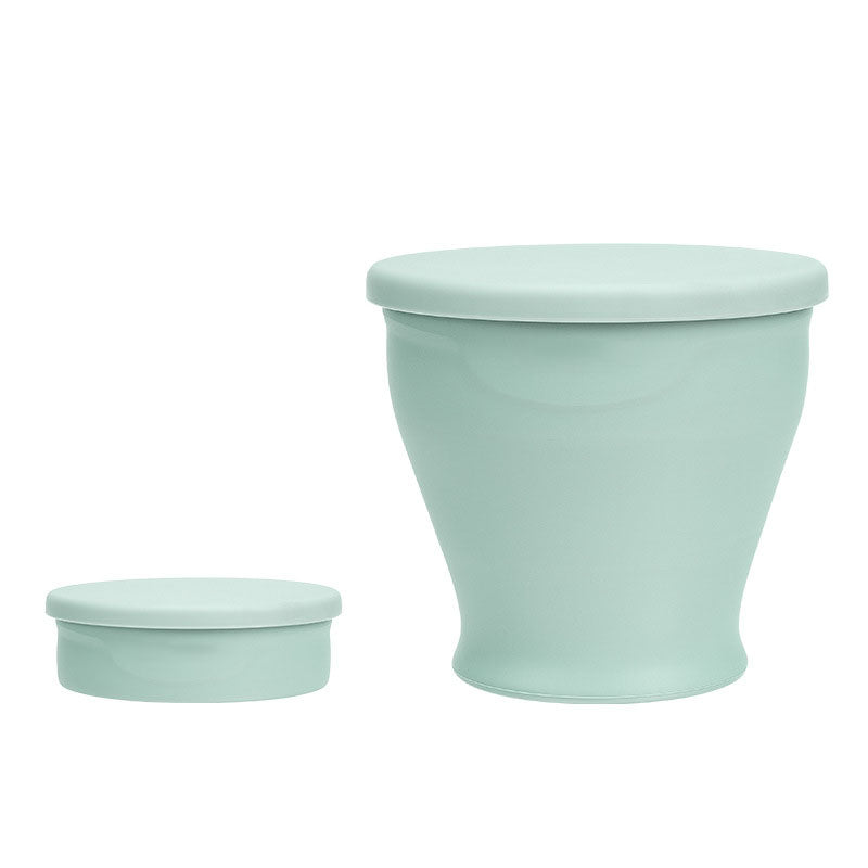 Tazza pieghevole portatile in silicone da 240 ml