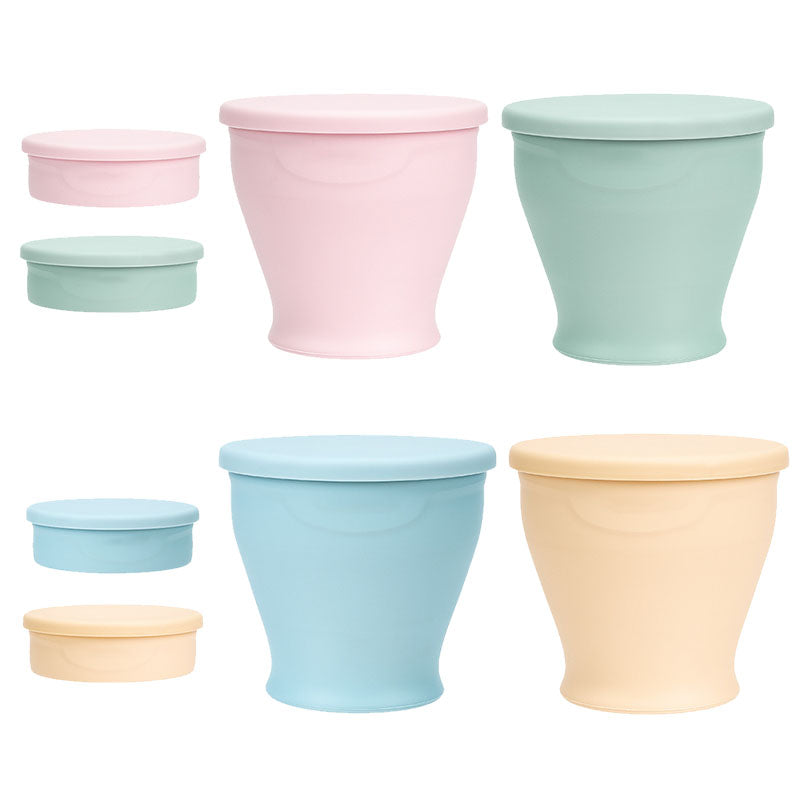 Tazza pieghevole portatile in silicone da 240 ml