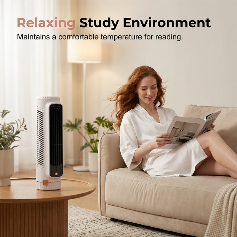 Ventilatore a Torre Portatile USB con 3 Velocità