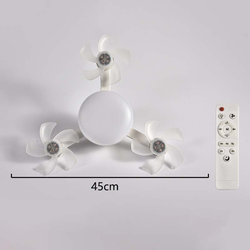 Ventilatore da Soffitto con Luce LED e Telecomando