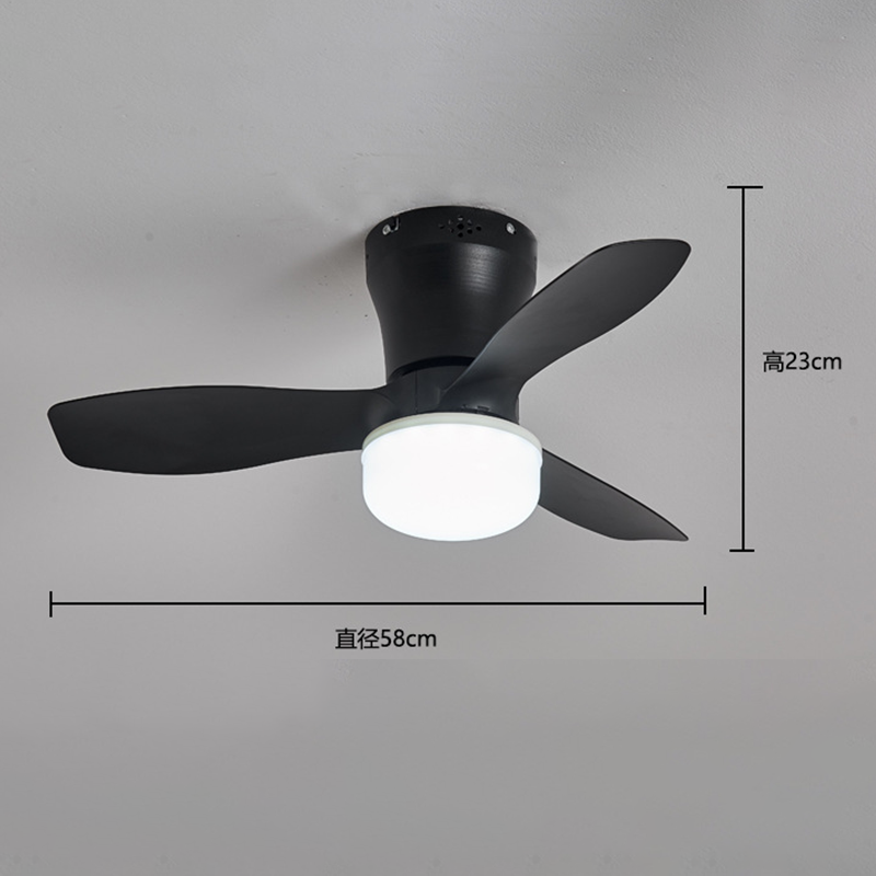Ventilatore da Soffitto con Luce LED e Telecomando