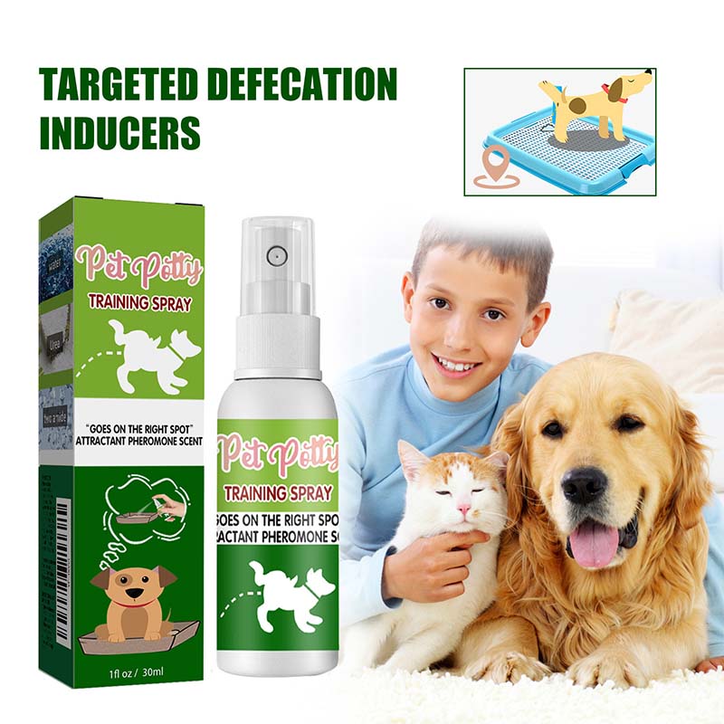 Spray Inducente per la Defecazione e il Posizionamento degli Animali Domestici
