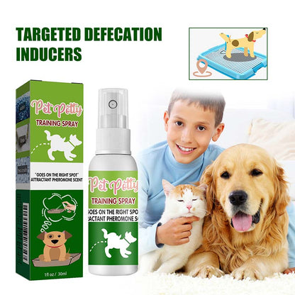 Spray Inducente per la Defecazione e il Posizionamento degli Animali Domestici