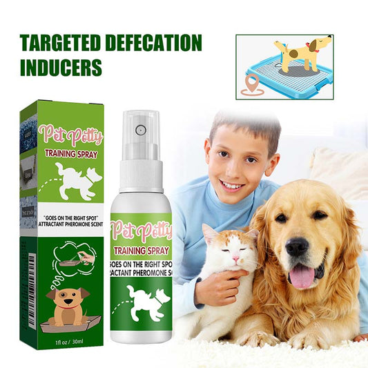 Spray Inducente per la Defecazione e il Posizionamento degli Animali Domestici
