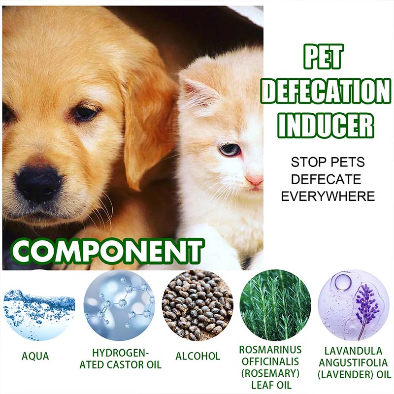 Spray Inducente per la Defecazione e il Posizionamento degli Animali Domestici