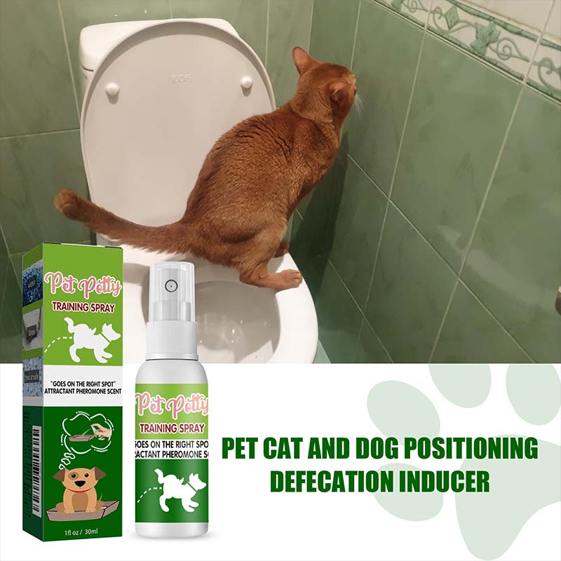 Spray Inducente per la Defecazione e il Posizionamento degli Animali Domestici