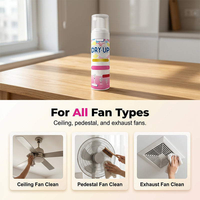 Spray limpiador de ventiladores sin enjuague