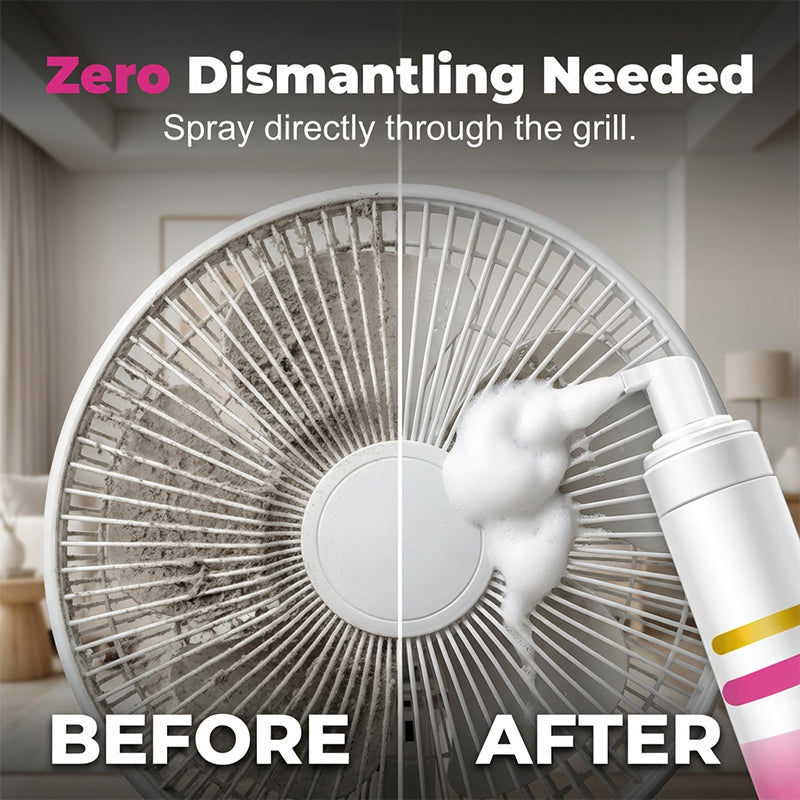 Spray limpiador de ventiladores sin enjuague