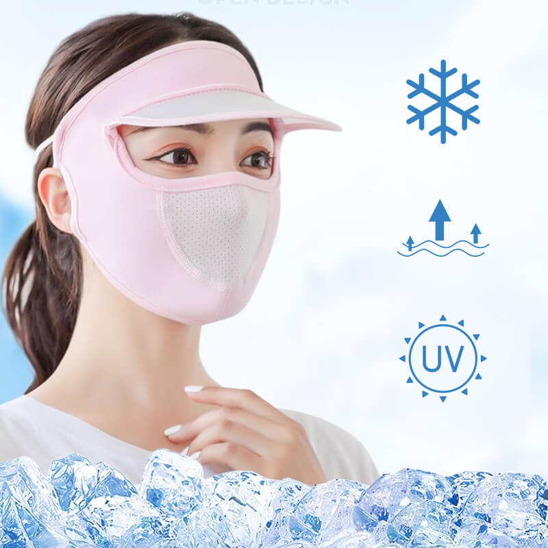 Upgraded Brim Sunscreen Dust Mask