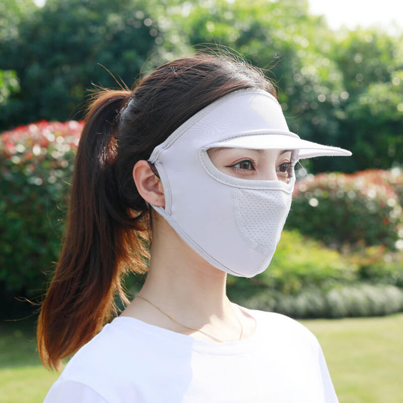 Upgraded Brim Sunscreen Dust Mask