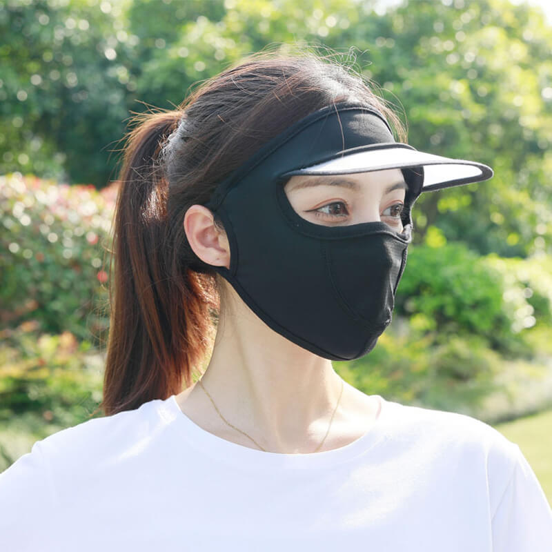 Upgraded Brim Sunscreen Dust Mask