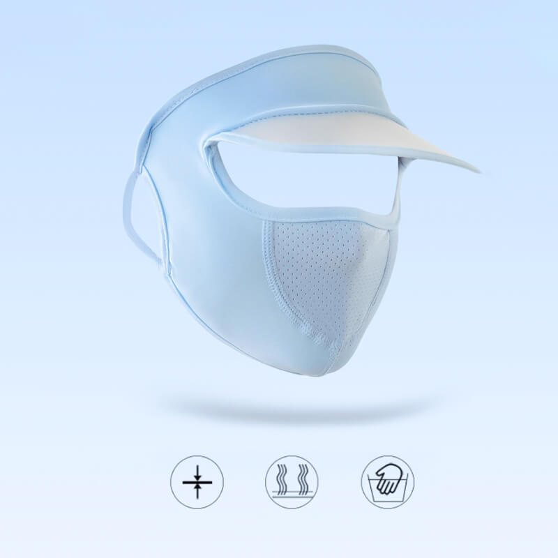 Upgraded Brim Sunscreen Dust Mask