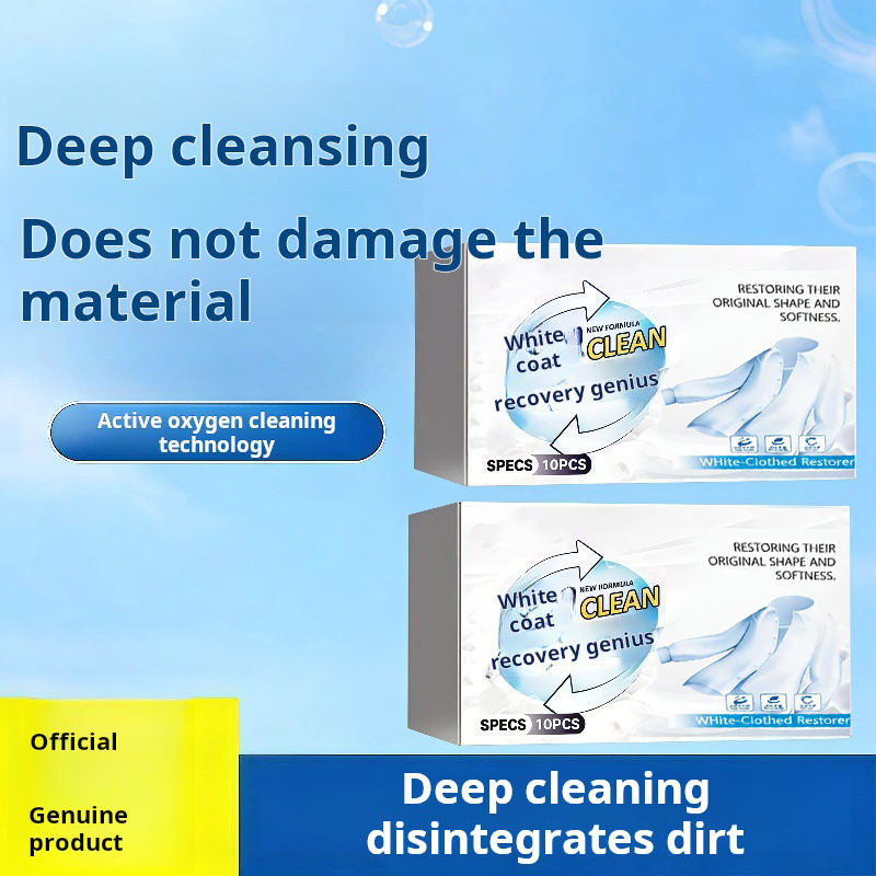 Compresse detergenti effervescenti multifunzionali