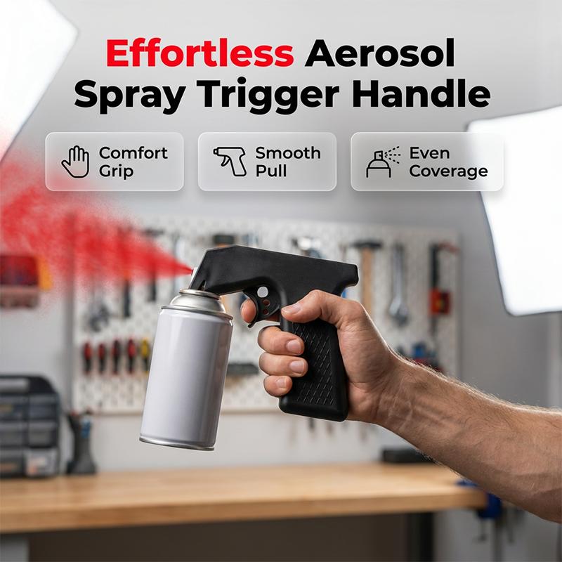 🔥50% DI SCONTO ORA!🔫 Impugnatura a grilletto per bombolette spray – Maneggevole, senza affaticamento per le mani ✨