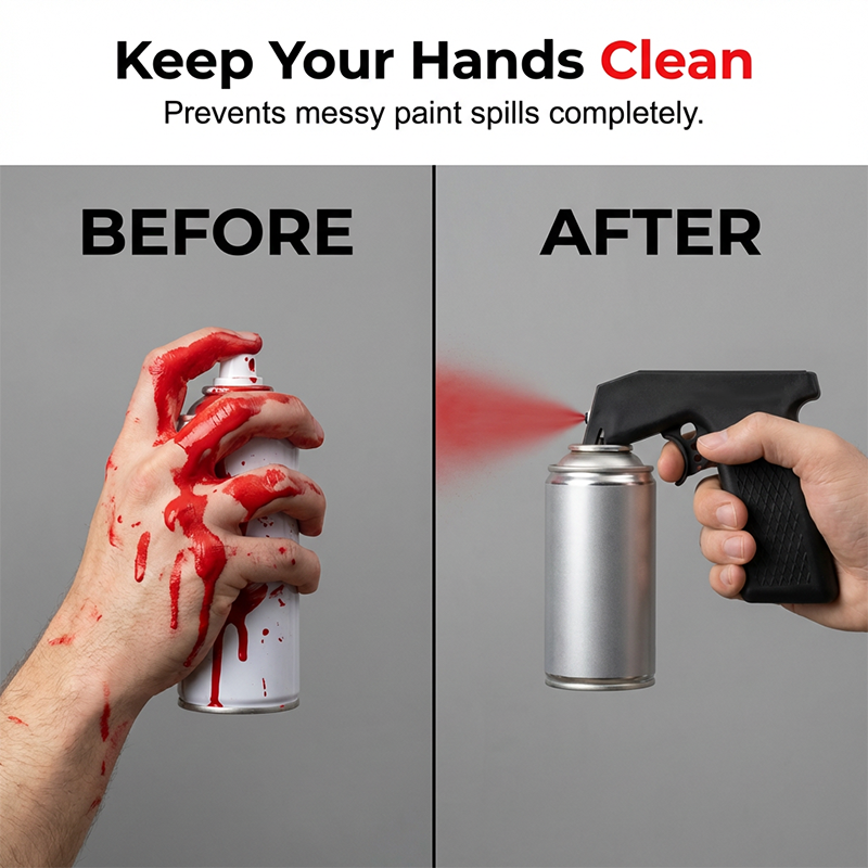 🔥50% DI SCONTO ORA!🔫 Impugnatura a grilletto per bombolette spray – Maneggevole, senza affaticamento per le mani ✨