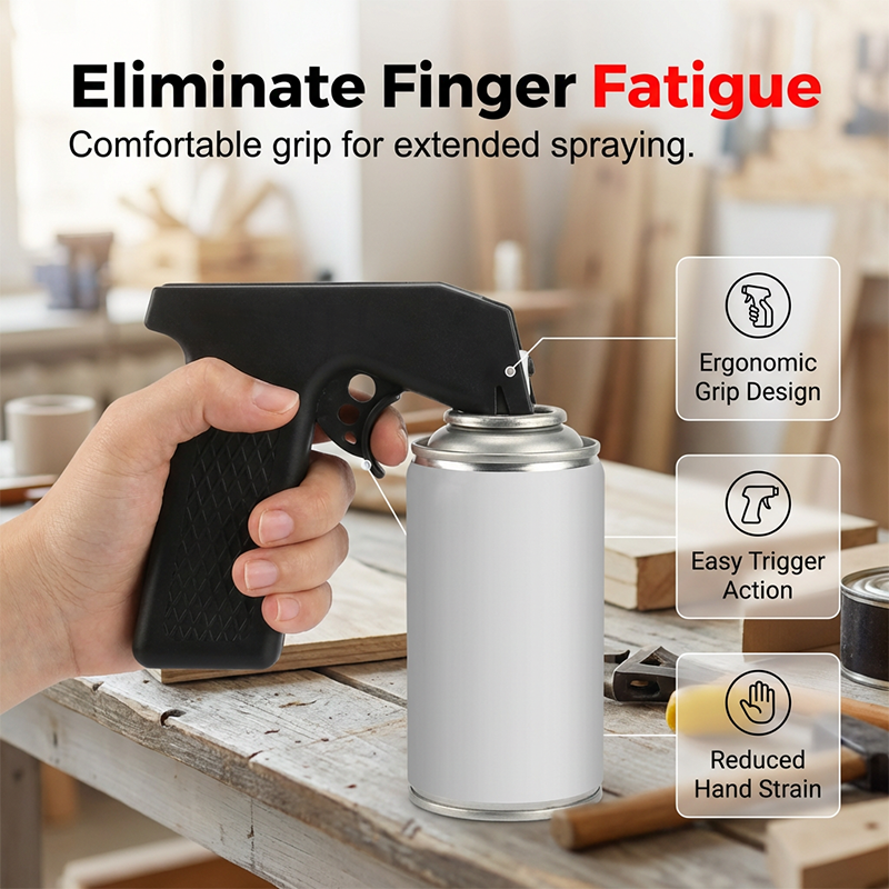 🔥50% DI SCONTO ORA!🔫 Impugnatura a grilletto per bombolette spray – Maneggevole, senza affaticamento per le mani ✨