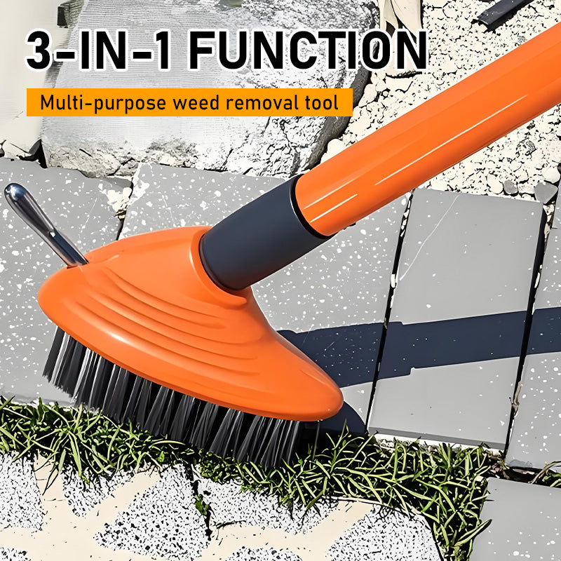 Set di spazzole metalliche 3 in 1 per diserbo