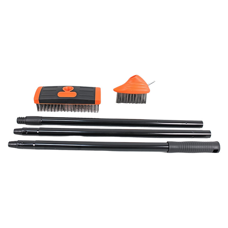 Set di spazzole metalliche 3 in 1 per diserbo