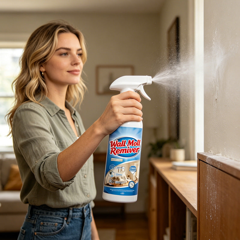Spray smacchiatore per pulizia profonda e rimozione di muffa.