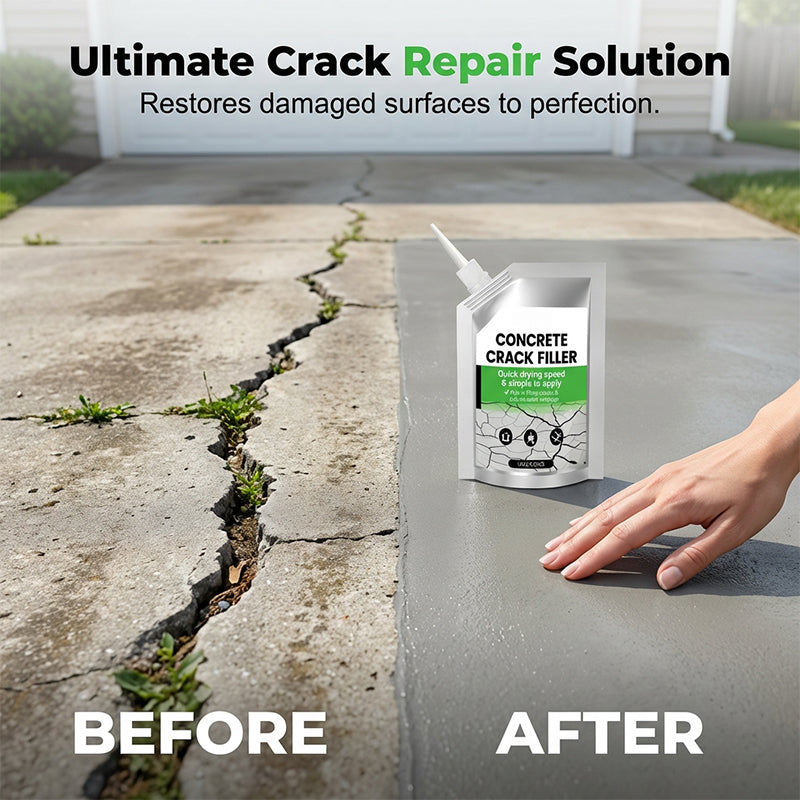🥳SUPER VENDITA 2026🥳💞50.000+ VENDUTI!🧱💧 55% DI SCONTO! Stucco impermeabile per crepe – Sigilla istantaneamente le crepe nel cemento e previene le infiltrazioni d'acqua. Ugello di precisione – nessun attrezzo, fai da te facile! 🛠️✨