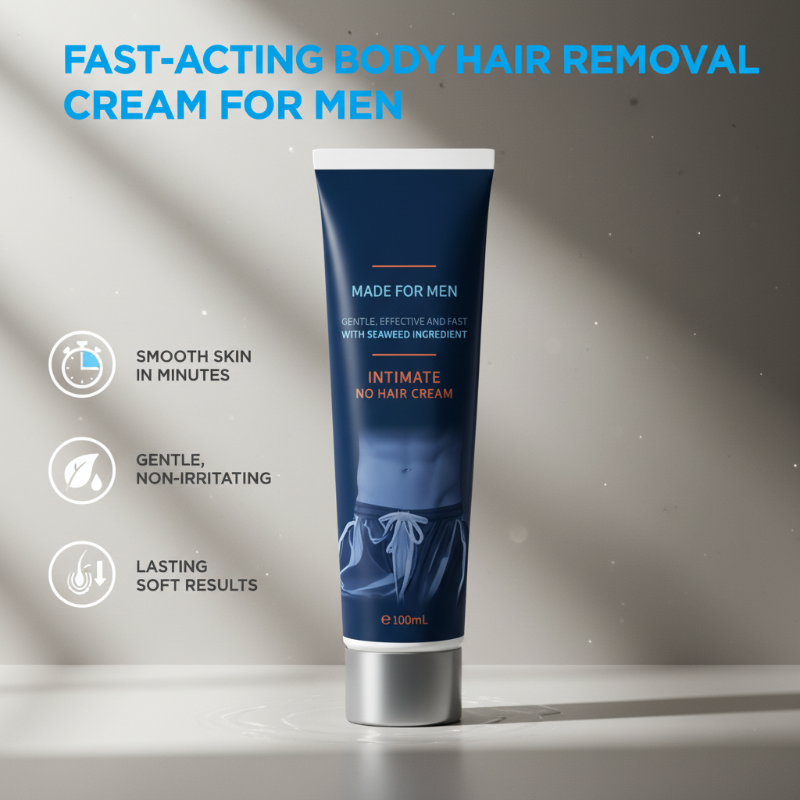 Crema Depilatoria Corpo ad Azione Rapida per Uomo
