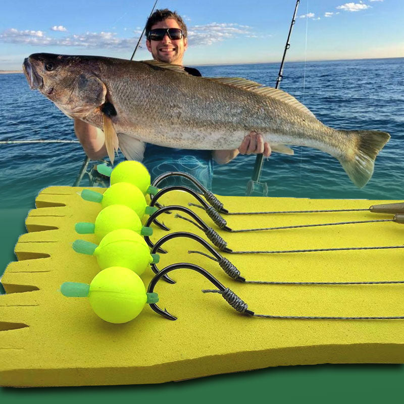 🎣 Amo da pesca con pallina galleggiante ad alta galleggiabilità – Galleggia in modo naturale, abboccate all'istante! 🐟💧 Mantiene l'esca alla profondità perfetta: più abboccate, meno attese. 🔴⚡