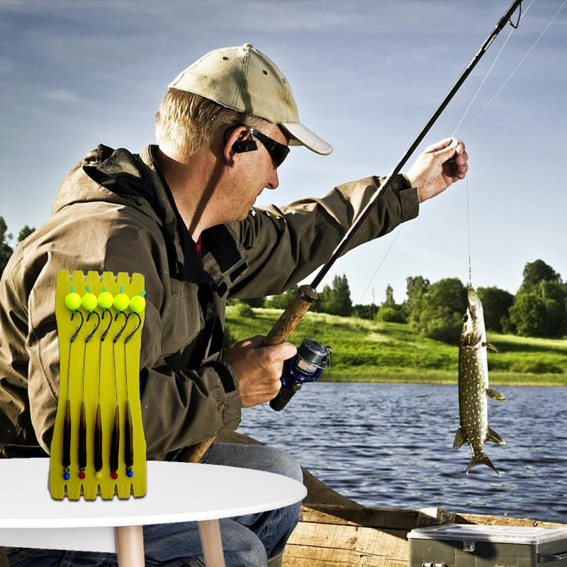 🎣 Amo da pesca con pallina galleggiante ad alta galleggiabilità – Galleggia in modo naturale, abboccate all'istante! 🐟💧 Mantiene l'esca alla profondità perfetta: più abboccate, meno attese. 🔴⚡