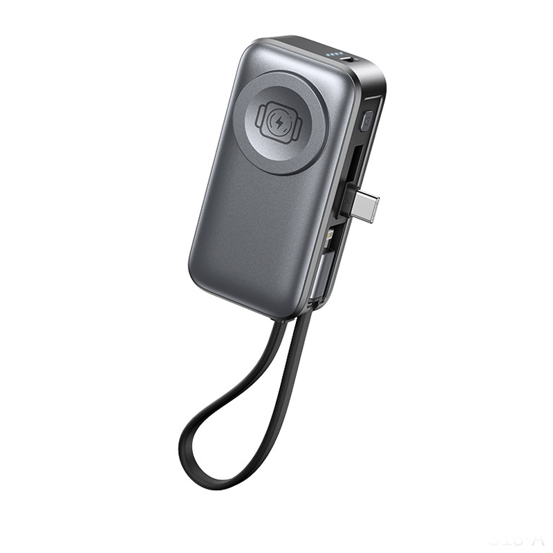 Power Bank Portatile 4-in-1 con Ricarica Rapida