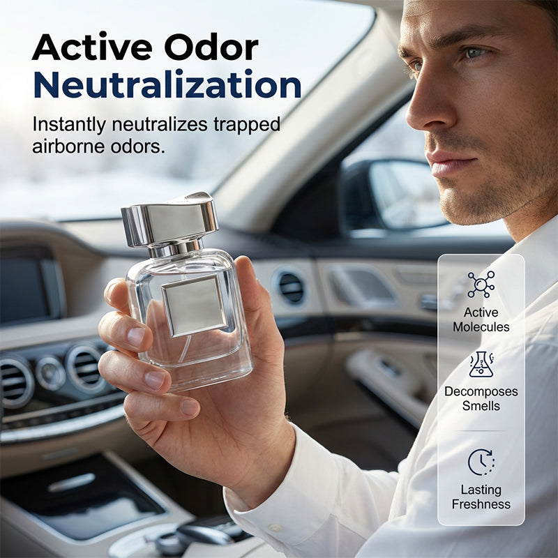 Eliminatore di odori per auto a lunga durata