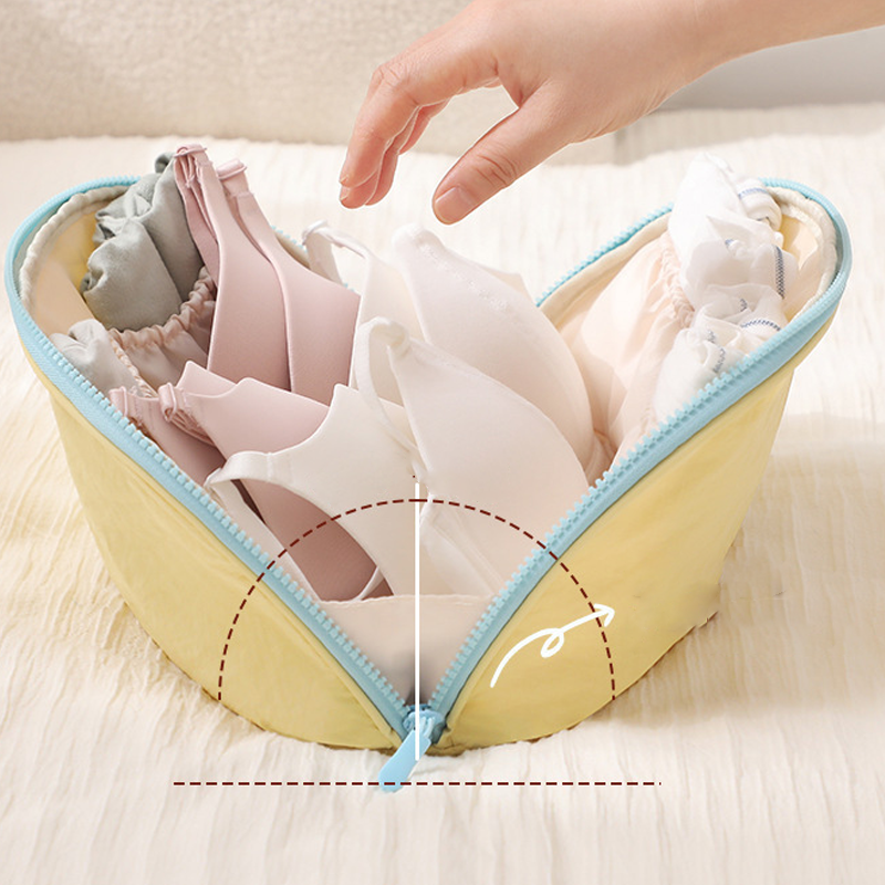 Borsa organizer portatile da viaggio per biancheria intima